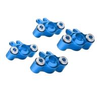 Replace 7034 Alloy Front Rear Axle Carriers Knuckle Arm for RC Car 1/16 for Tr-axxas Mini E-Revo 71054 71076 Slash 70054 Summit 72054(Blue-4Pcs)
