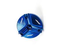 Replace Cap Motorcycle CNC Accessorie Oil Filler Fill Cap Plug Cover Engine Cup For Y-AMAHA Aerox 155 50 50CC Universal(Blue)