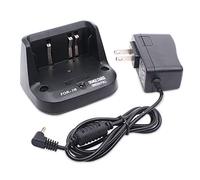 Replace CD-15A Rapid Charger Compatible for Yaesu Vertex VX-5R VX-5RS VX-6 VX-6R/E VX-7R VX-7RB Standard Horizon HX460S HX460SB HX460SS HX471 HX471S Radio FNB-80Li FNB-58Li