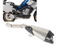 Replace Exhaust 1pcs Motorcycle Exhaust Escape Modified Muffler With Middle Link Pipe Heat Shield For CFMOTO 800MT For Touring Sport 2021 2022
