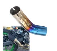 Replace Exhaust For Kawasaki Z900 Z900E 2017-2023 2022 2021 2020 2019 2018 Stainless Steel Motorcycle Exhaust Middle Pipe