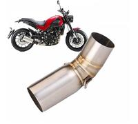 Replace Exhaust Stainless Steel Middle Link Pipe For Benelli Leoncino500 BJ500 Motorcycle Connect Exhaust Muffler