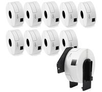 Replace for Brother DK-11201 DK11201 White Standard Address Shipping Labels