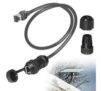 Replace for Starlink Ethernet Adapter Gen 3 and Mini Dish/Router, 2 Foot Cable Extension to RJ45 Female Connector, Waterproof, Plug-and-Play