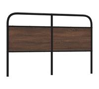 Replace Headboard Brown Oak 150 cm Steel and Engineered Wood
