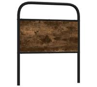 Replace Headboard Smoked Oak 75 cm Steel and Engineered Wood