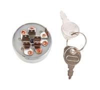 Replace Ignition Key Starter Switch with Keys for Exmark 103-0206, 104-2541, 109-4736, 88-9830