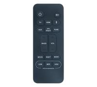 Replace Infrared Remote Control Fit for Denon RC-1236 RC-1251 DHTS216H | DHTS216 Home Theater Sound Bar System RC1236 DHT-S216 DHT-S216H