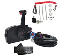 Replace Mercury Outboard Mechanical Side Mounted 881170a13 Remote Control Box 14 Pin 15FT Harness