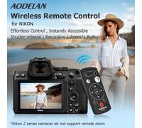 Replace Nikon ML-L7 Wireless Bluetooth Camera Remote Control Shutter Release for Nikon Z30 Z6II Z7II A1000 B600 P1000 P950 Z50