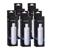 Replace Refrigerator Water Filter ，Compatible For LG， Lt1000P Household Water Purifier Osmosis Refrigerator Ice & Water Filter Replacement(6 pcs)