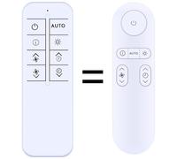 Replace Remote for Shark NeverChange5 Air Purifier HP150 HP150UK (White) | No setup required, Fully functional, sensitive