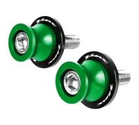 Replace stand 6MM Motorcycle Swing Arm Spools Slider Stand Bobbins For Y-AMAHA V-MAX 1200 V-MAX1200 VMAX1200 V-max 1700 V-max1700(Green)