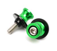 Replace Stand 8MM Motorcycle Swing Arm Spools Slider Stand Bobbins for Suzuki 2024 2023 2022 V-Strom 650 250 1050 XT VStrom 800DE DL650 DL1000(Green2)