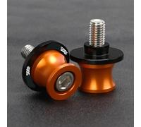 Replace stand For H-onda CB500F CB 500 F 2013 2014 2015 2016 2017 2018 2019 2020 2021 2022 2023+ Motorcycle Swingarm Sliders Spools Screws(Orange)
