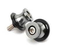 Replace stand Motorcycle 8MM Swing Arm Sliders Spools Stand Screw Mount Bracket For H-onda CBR600RR CBR600 F2 F3 F4 CBR 600RR 2003 2004 2005-2018(Grey)