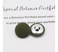 Replace the Button,10 Pcs Sewing Metal Manualidades Buttons Accessories Aluminum Button for Clothing Decorative Colorful Cloth Buttons-Grey,25mm 10Pcs