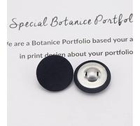 Replace the Button,10 Pcs Sewing Metal Manualidades Buttons Accessories Aluminum Button for Clothing Decorative Colorful Cloth Buttons-Grey,25mm 10Pcs