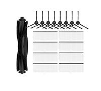 Replace The Robot Vacuum Cleaner Spare Parts Accessories Main Brush Side Brush Hepa Filter Mop Rag Dust Bag. Compatible With Q6 Pro (Color : Hepa Filter 4pcs)