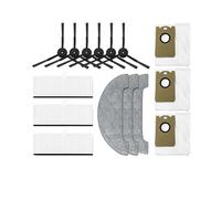 Replace The Robot Vacuum Cleaner Spare Parts Accessories Main Brush Side Brush Hepa Filter Mop Rag Dust Bag. Compatible With Q6 Pro (Color : 2 Dust Bag)