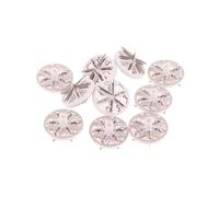 Replace The Shaver Accessory, 3/6Blades Mini Portable Electric Shaver Replacement Head Blade Waterproof Trimmer Six Leaves Shaving Machine Part(10pcsC)