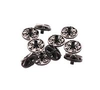 Replace The Shaver Accessory, 3/6Blades Mini Portable Electric Shaver Replacement Head Blade Waterproof Trimmer Six Leaves Shaving Machine Part(10pcsA)
