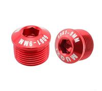 Replace Your Worn Out Pedal with Bike Pedal Cover, M14xP1 0 Model (红色9mm)