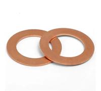 Replaceable Accessories 94109-14000 M14 Car Engine Oil Drain Sealing Gaskets Car Oil Pan Aluminum/Copper Washer(Aluminum Gaskets,M14_10PCS)