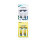 Replaceable Brush Heads Compatible with O【B】 Electric Toothbrush Heads EB-18/EB-17/EB-20/25/50/60, Suitable for Multiple Main Units, Convenient for the Whole Family to use(EB18+EB50)