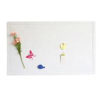 Replaceable felt bulletin board with noise reduction fabric, easy wall mount design for photos, felt display boards for school, office, meeting