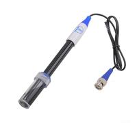 Replaceable ORP Electrode with BNC Connection for Water Quality Testing, Accurate Redox Potential Sensor ±2000mV for Swimming Pools, Laboratories and Aquaculture, Plastic Shell, Blue and Black