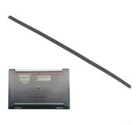 Replaceable Rubber Strip Non-Slip Door Mat for Dell Latitude 7400 E7400 Bottom Casing, Precision Fit Made of Durable Black Rubber to Protect Laptop Base (Number 1)