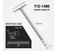 Replaceable Spatula Soldering Tip T12 Heating for Element for Soldering Iron Repair Station Accessories, 1 Piece