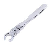 Replaceable Wrench Set Pipe Replaceable Wrench Set, Flex Flare Nut Wrench Head Torsion Spanner 180 Degree for Rotary for Gear Wrench Easy Replaceable Head Wrench Kit Pipe