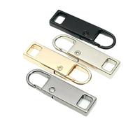 Replaceable Zipper Pull 4/8pcs Detachable Zipper Pull Puller Multi Color Replacement Accessories for Backpack & Jeans Sewing Tools(4 pcs a)