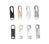 Replaceable Zipper Pull 4pcs/8pcs Detachable Zipper Pull, Multi Color Replacement Accs for Jeans & Backpack, Sewing Tools(8PCs)