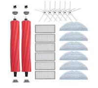 Replacemen Filter Side Brush Mop Cloth Kit Compatible with Roboro-ck S7 T7S T7Plus Accessorie