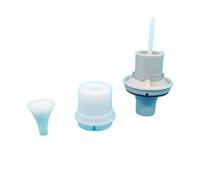 Replacement 1106076 1613834 Electrode Holder for Electrostatic Powder Coating Gun Round Flat Jet Nozzle(1 Set Round Nozzle)