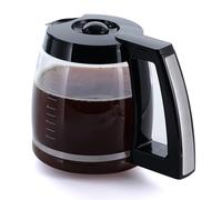 Replacement 12-Cup Glass Carafe, Compatible with Cuisinart Coffee Maker, Replaces DCC-1200PRC (Decorative Stainless-steel Handle)