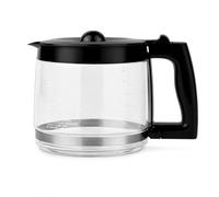 Replacement 12-Cup Glass Coffee Carafe, Black Handle & Lid | Compatible with Kenmore Coffee Maker, Model KCM12B-AZ