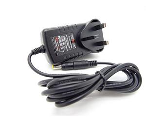 REPLACEMENT 12 Volt MAINS 2 PIN AC/DC UK POWER ADAPTER FOR YAMAHA DD-7 DIGITAL DRUM
