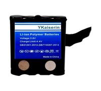 Replacement 1350mAh (IXNN4002B) 0 Cycle Walkie - Talkie Battery Compatible for Motorola TLKR T80 T80Ex XTR446 XTB446 XT180 XTK446 TLKR T61 T81 T5 T6 T7 T8 T50 T60 Radio,Repair kit with Tools