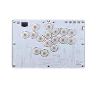 Replacement 16 Small Keyboard Fight Stick Stick Joystick with Backlight Function for Fighting