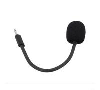 Replacement 2.5mm Microphone for JBL Q100 Gaming | Headphones, Omnidirectional Condenser Mic with Flexible Boom Arm, Metal Rod Game Headset Repair Part with Windscreen,