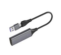 Replacement 2 In 1 To USB Type C Video Captures Card Live Stream Recorders Captures Card Device Connection Video Card