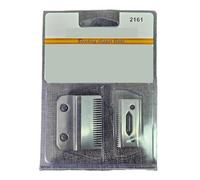 Replacement 2161 Blade ，Compatible for Wahl， 5 Star Clipper 8148/8504/1919 Magic Clip, Super Taper, Sterling 3/9, Reflections, Senior(2161 Silver)
