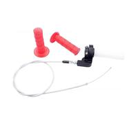 Replacement 22mm Twist Throttle Grips And Cable Dirt Pit Bike Accessories For 50CC-250CC Accelerator Handle Grip Ergonomic Motorcycle Throttle Handlebars
