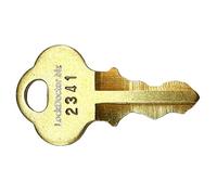 Replacement 2341 Momentary Electrical Switch Key for Slot Machines, Hospital Security Panels, Intercoms, Lighting Systems & more | Industrial Momentary Switch Key 2341