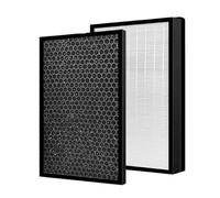 Replacement 2IN1 Active Carbon True H13 Filter for XD6220U0 Fits PU2530 PU2532U0,Compatible for Rowenta,Pure Air Essential