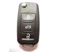 Replacement 3 button shell case for VW Volkswagen Golf MK6 Scirroco Jetta Tiguan remote flip key fob
